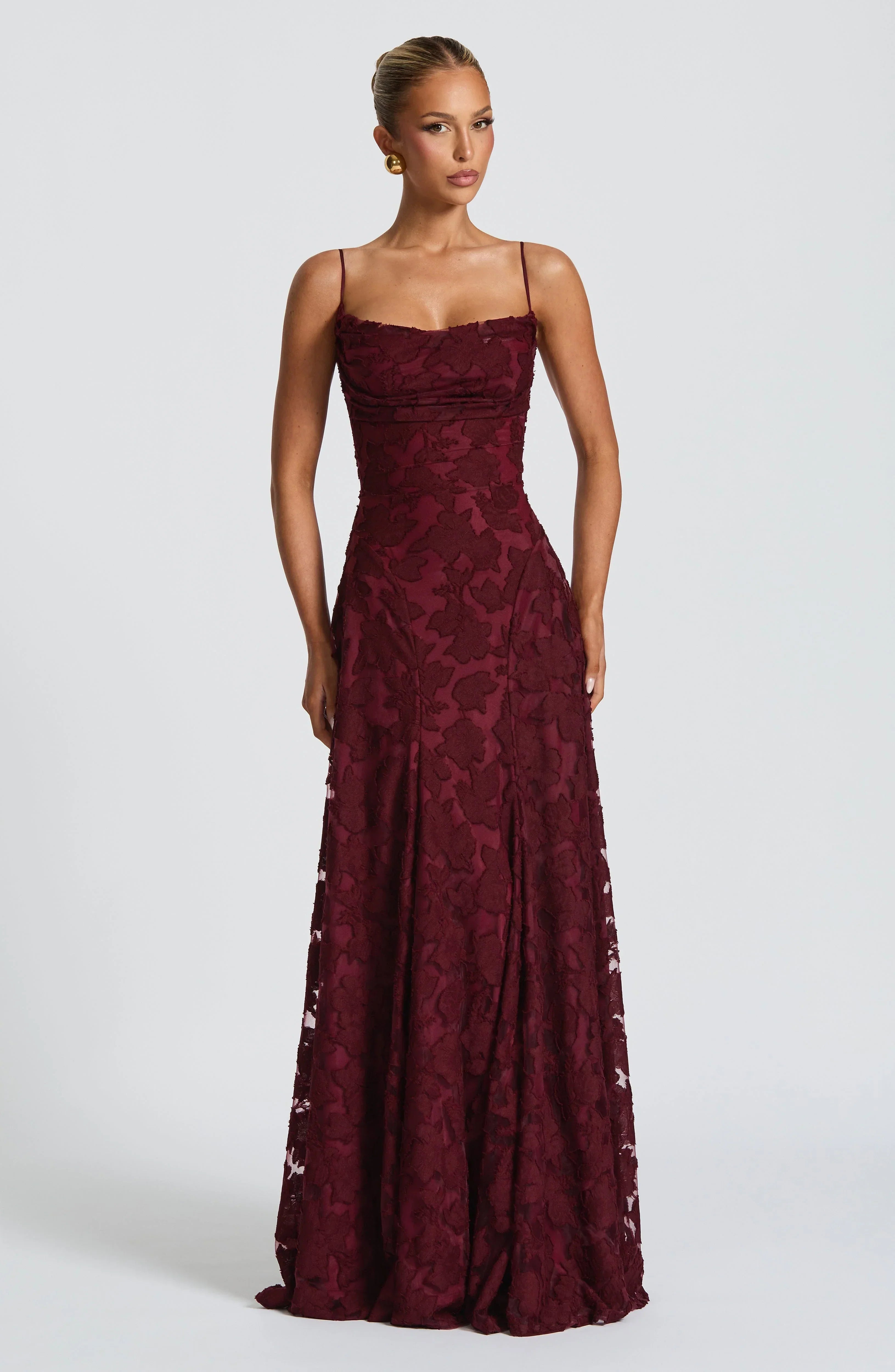 Ciedera Lace Maxi Dress
