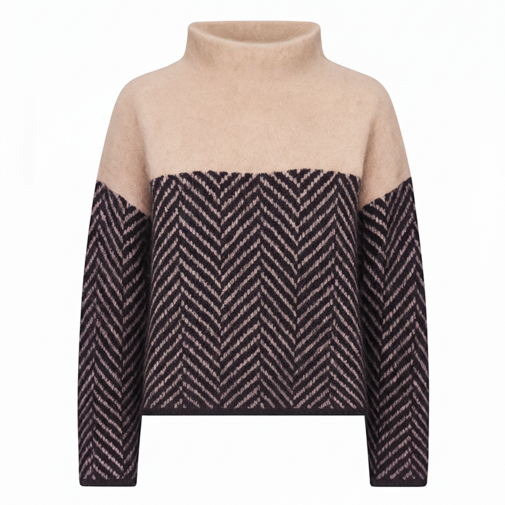 Knitted Turtleneck Sweater