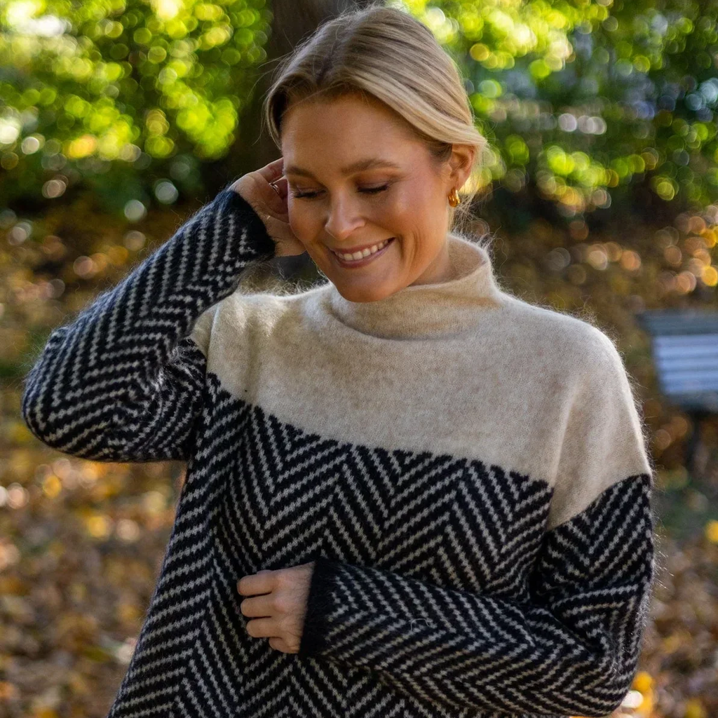 Knitted Turtleneck Sweater