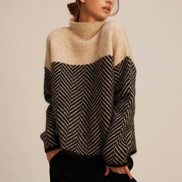Knitted Turtleneck Sweater