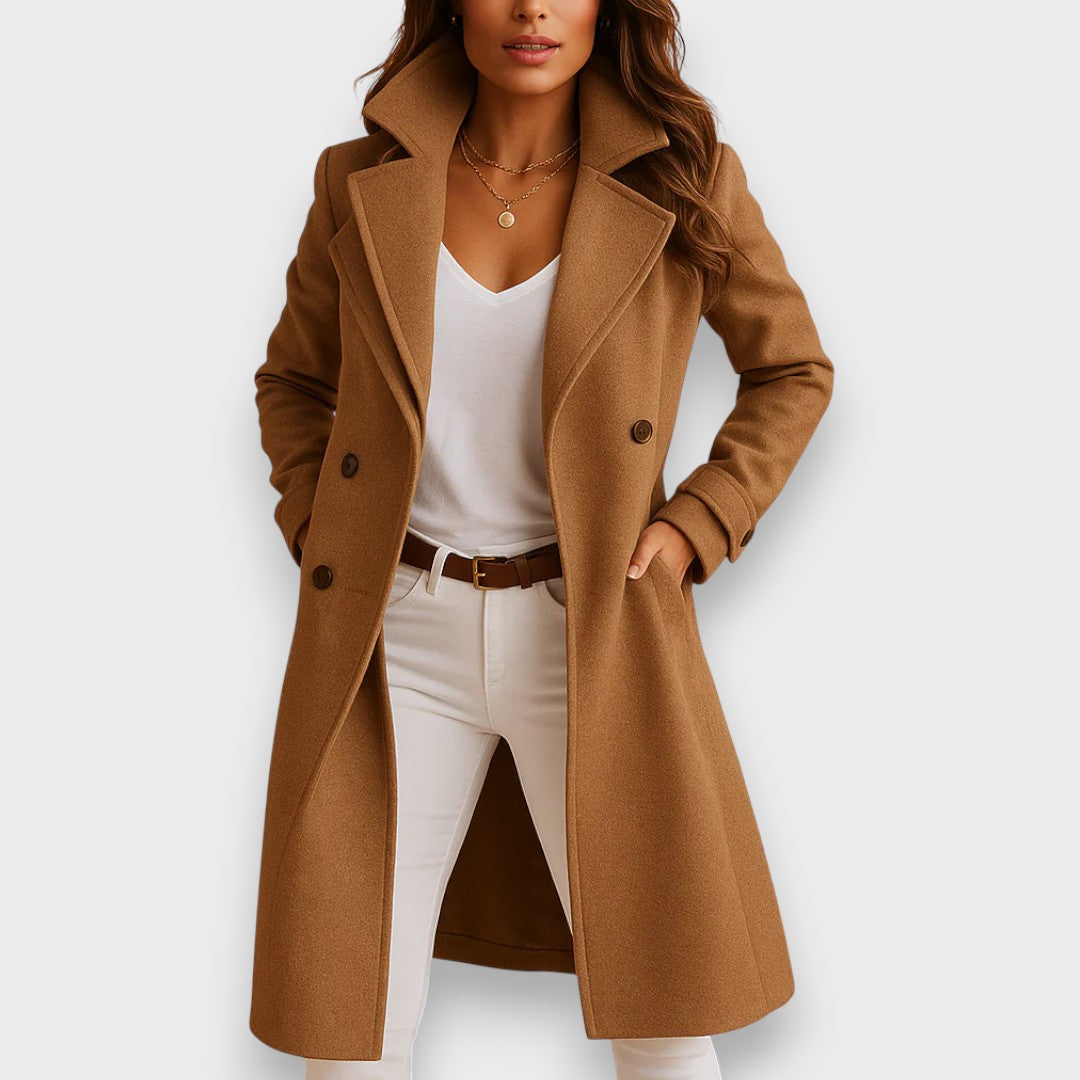Ciedera Wool-Blend Coat