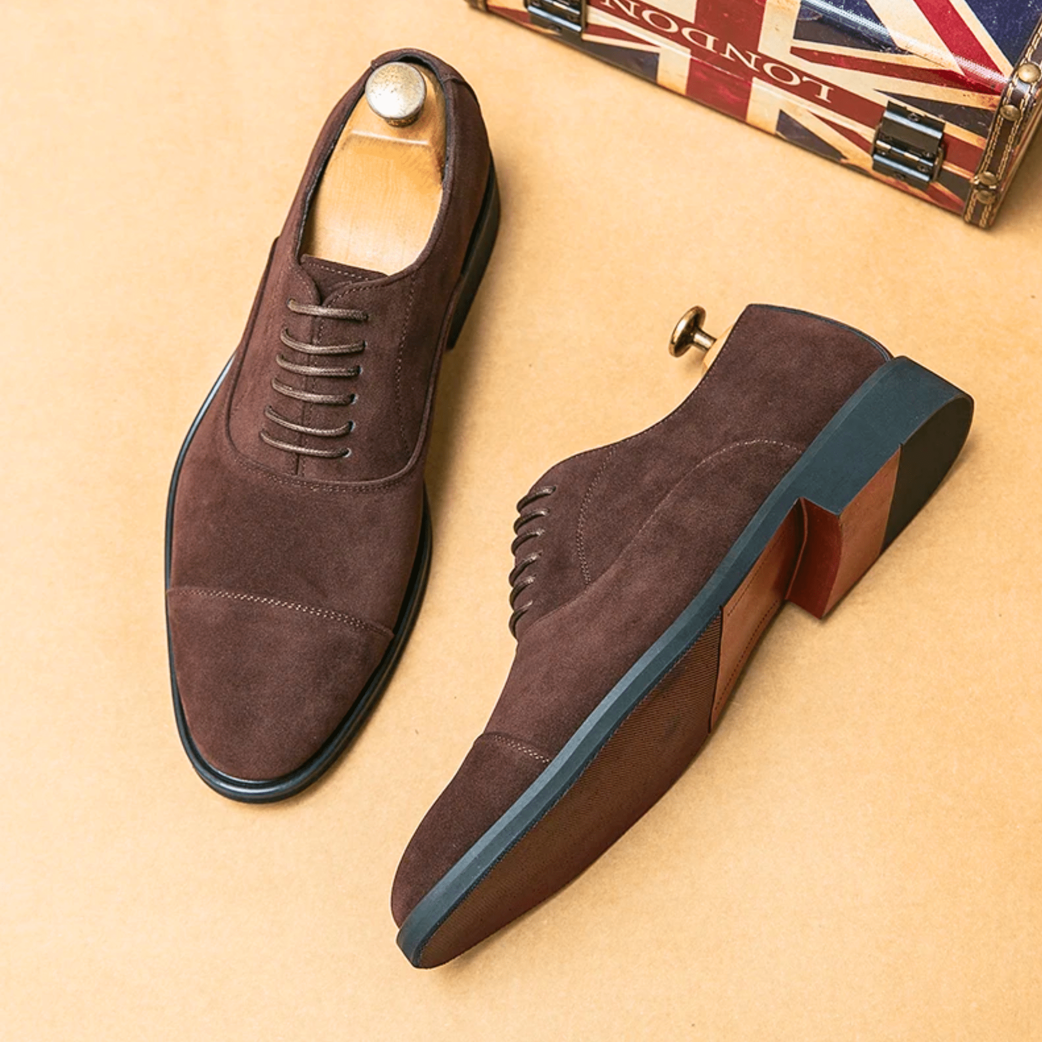 Armitage Suede Oxford Shoes