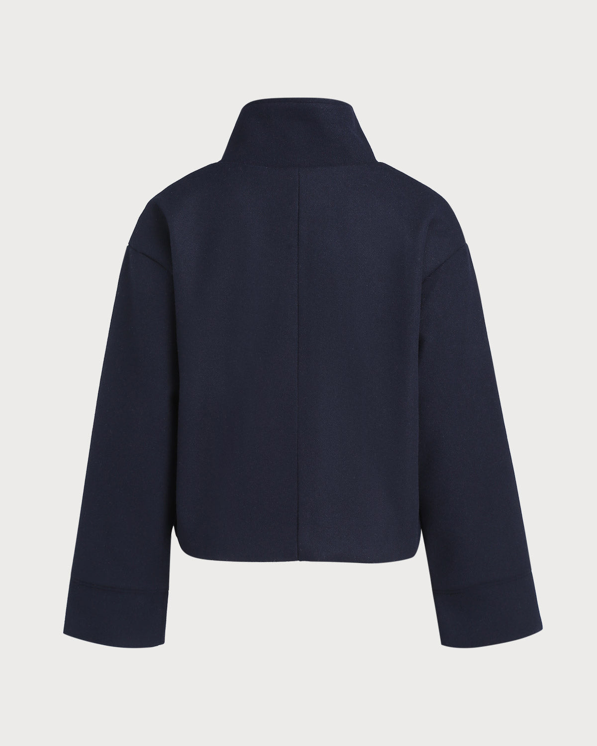 Ciedera Single Breasted Loose Jacket Blue