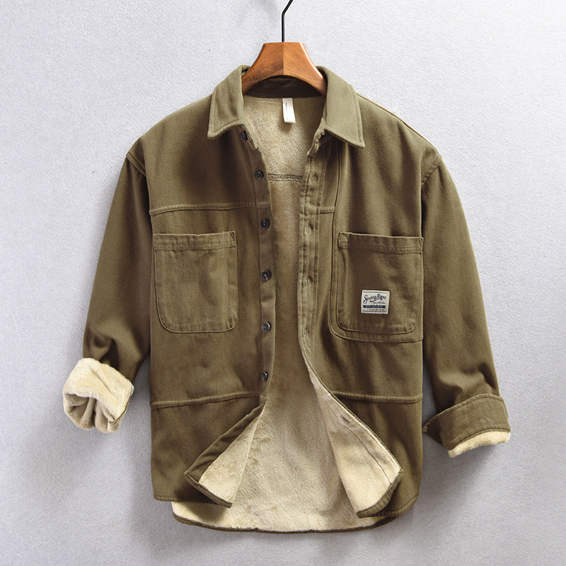 Ciedera Cargo Fleece Overshirt