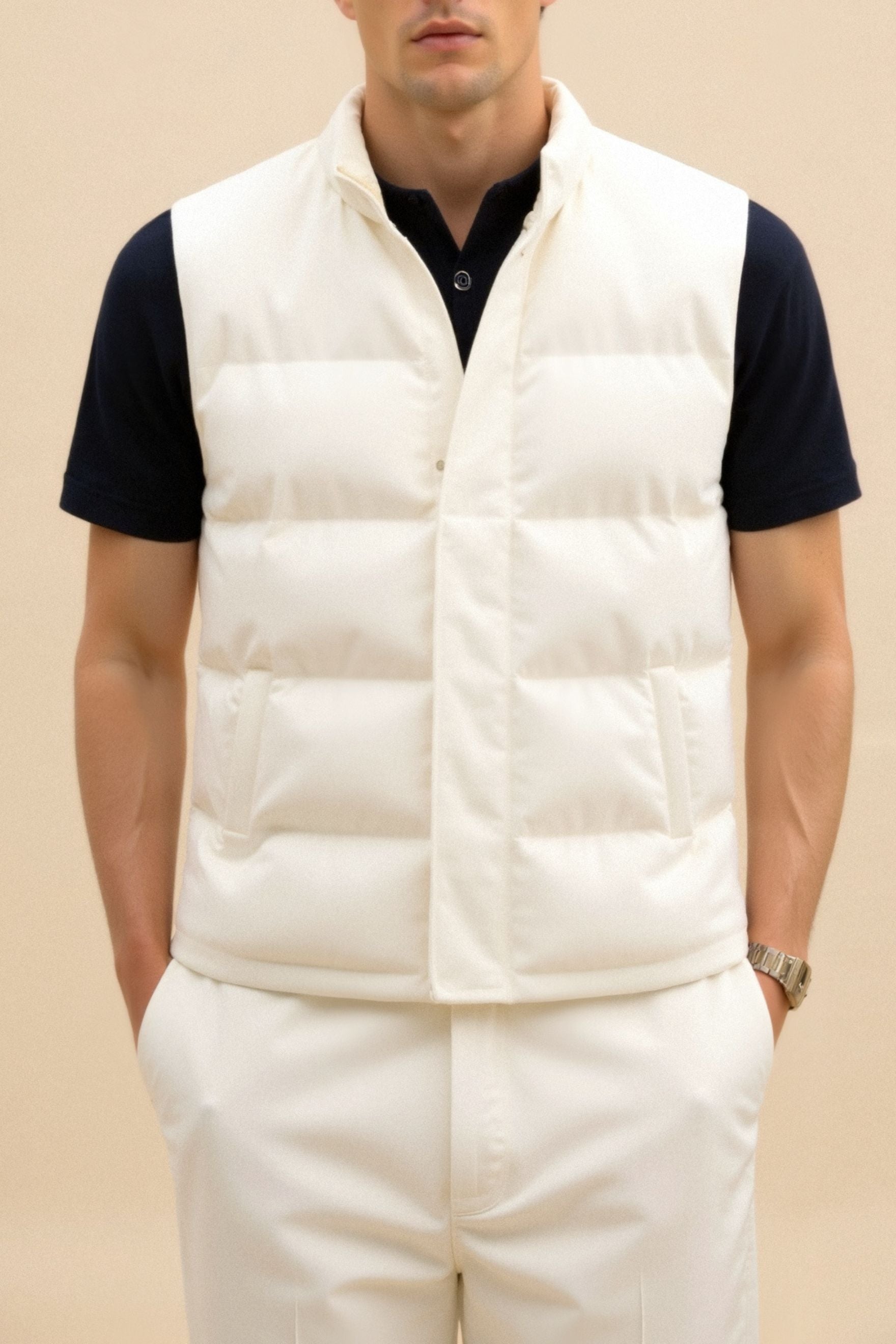 Ciedera Gilet Vest White