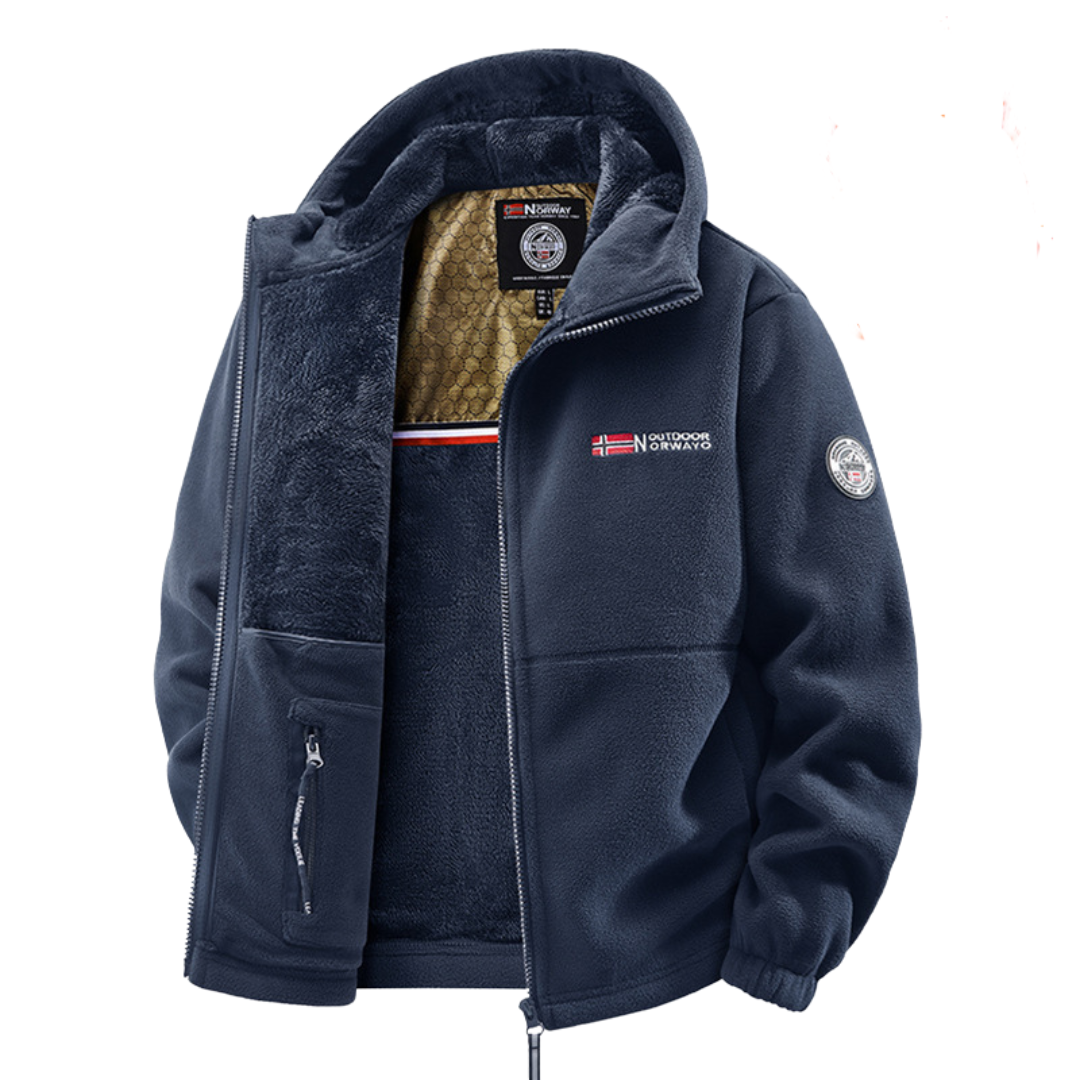 Ciedera Fleece Hooded Jacket