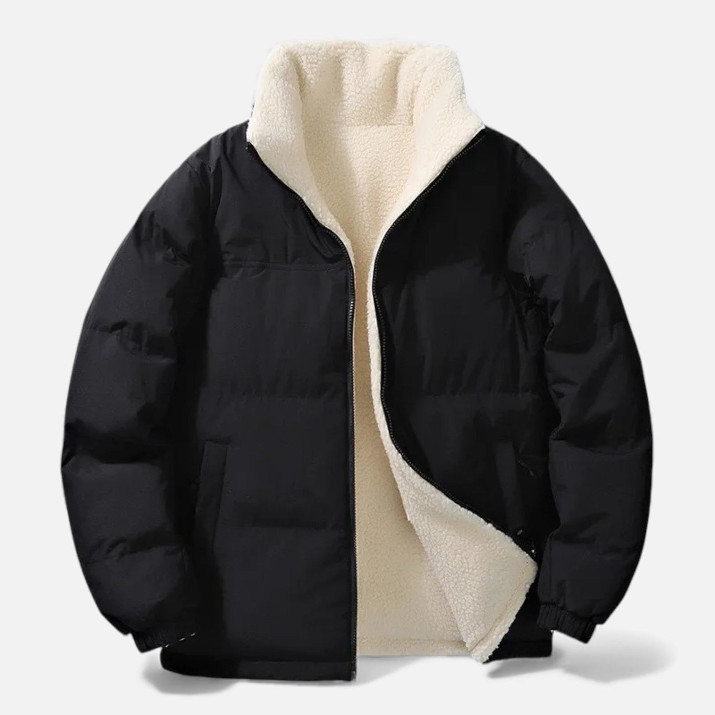Ciedera Reversible Sherpa-Lined Puffer Jacket