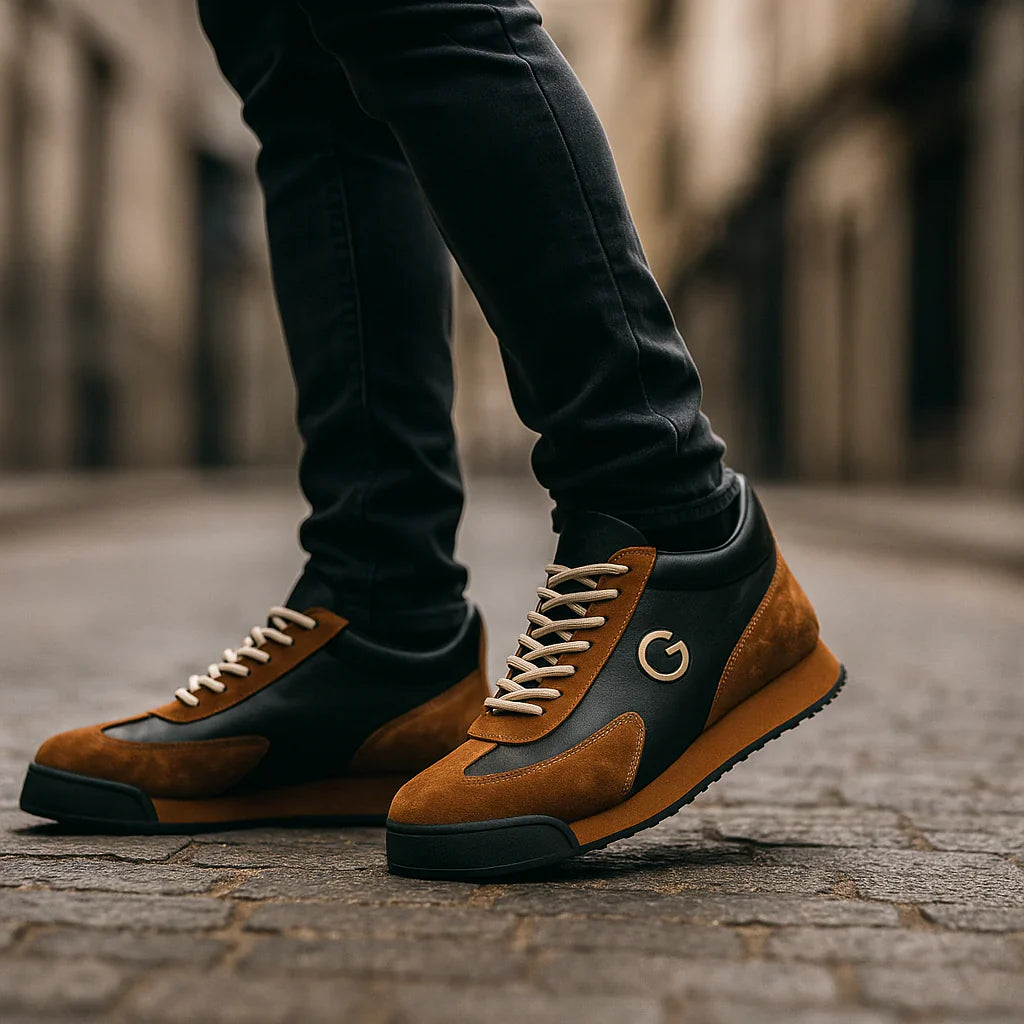 Ciedera Leather & Suede Sneakers
