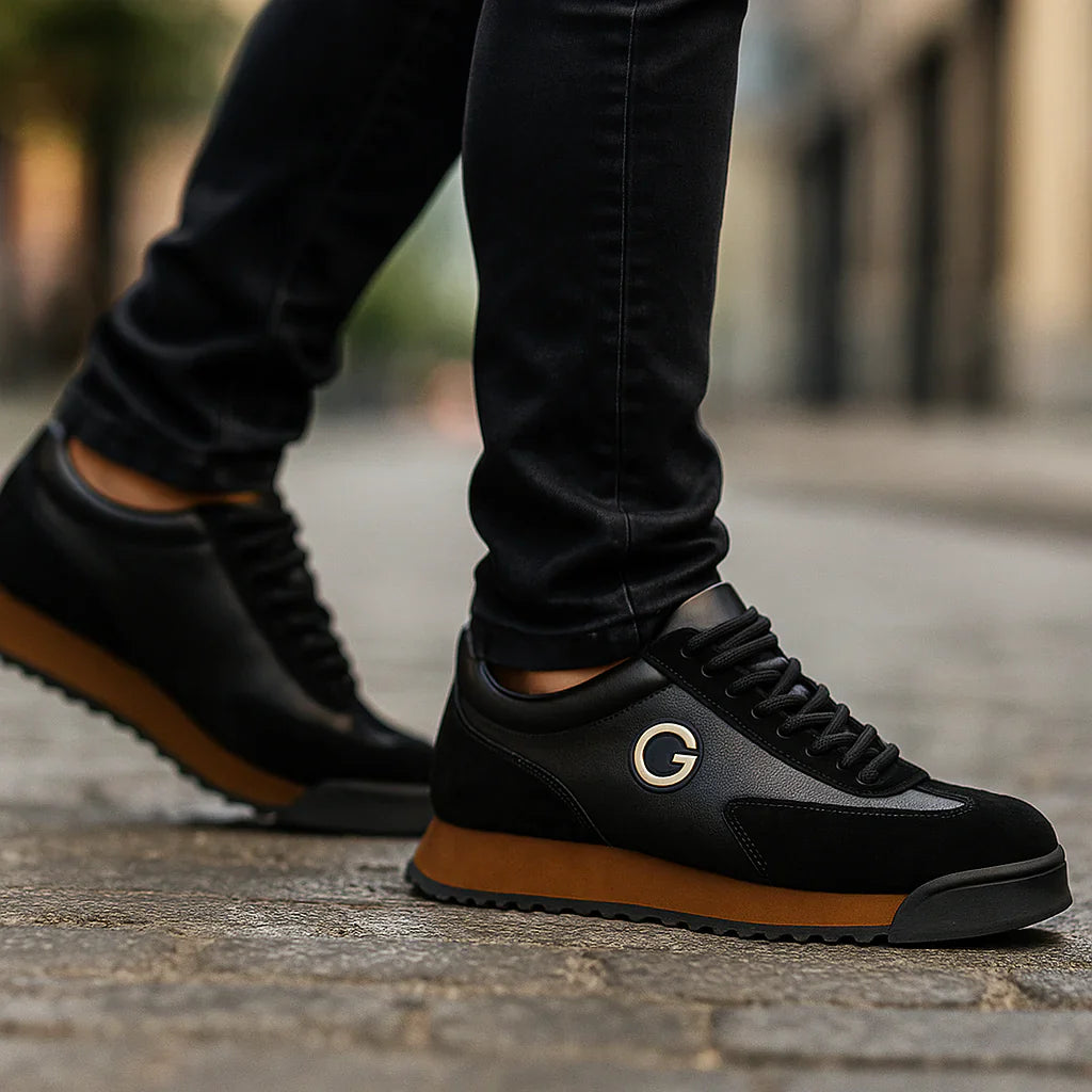 Ciedera Leather & Suede Sneakers