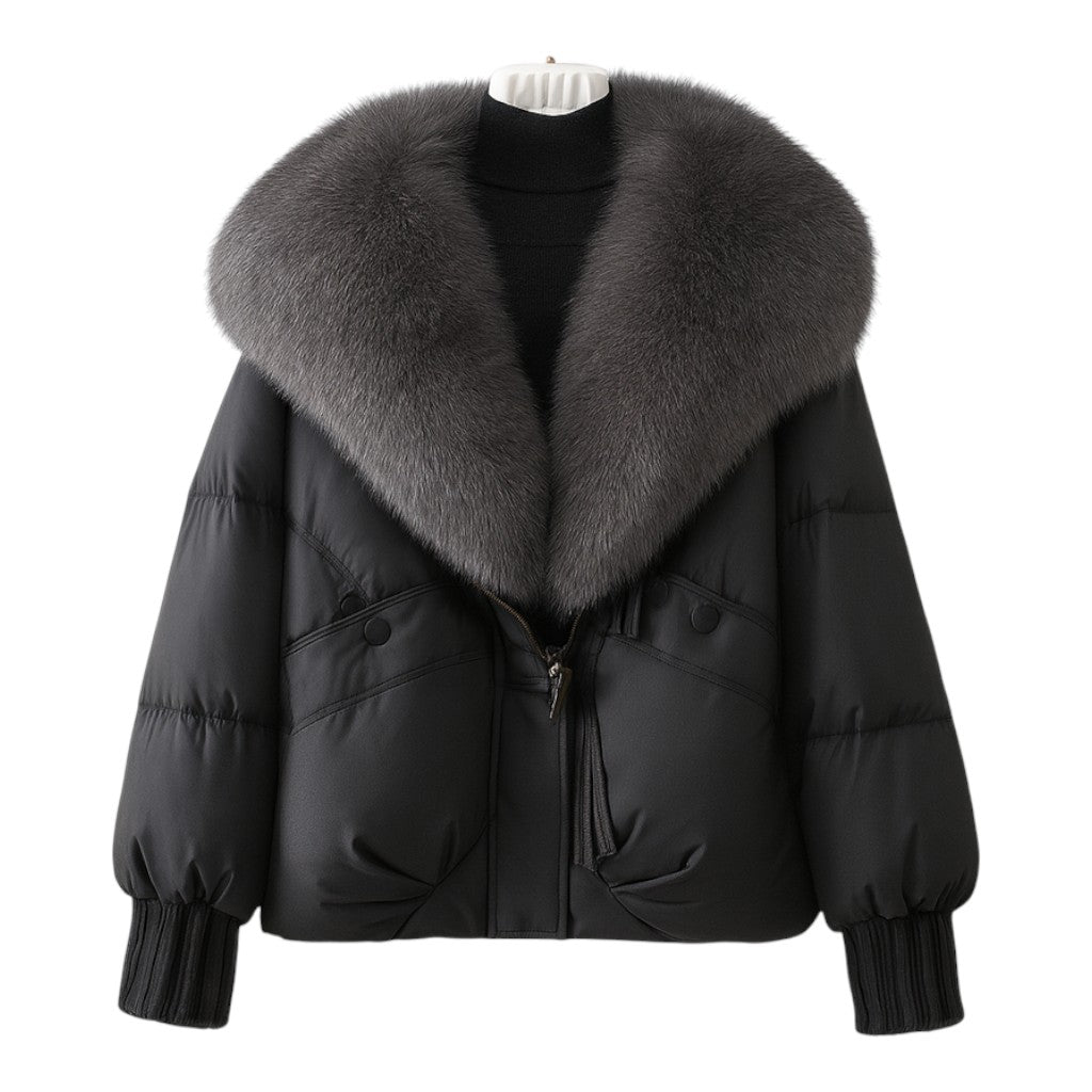 Milani Fur Collar Puffer Jacket