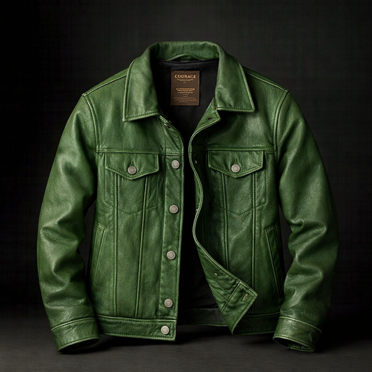 Como Vintage Leather Jacket
