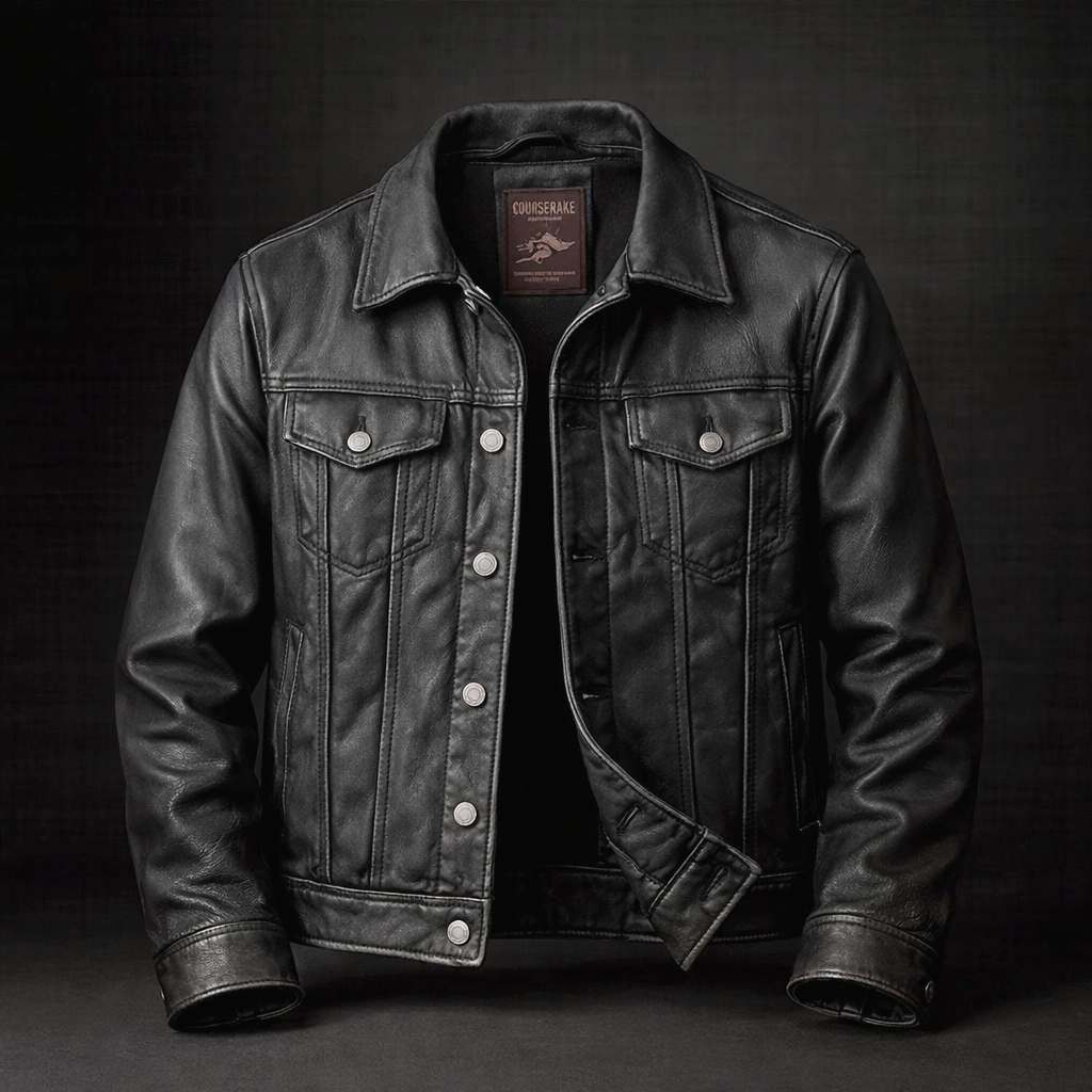 Como Vintage Leather Jacket