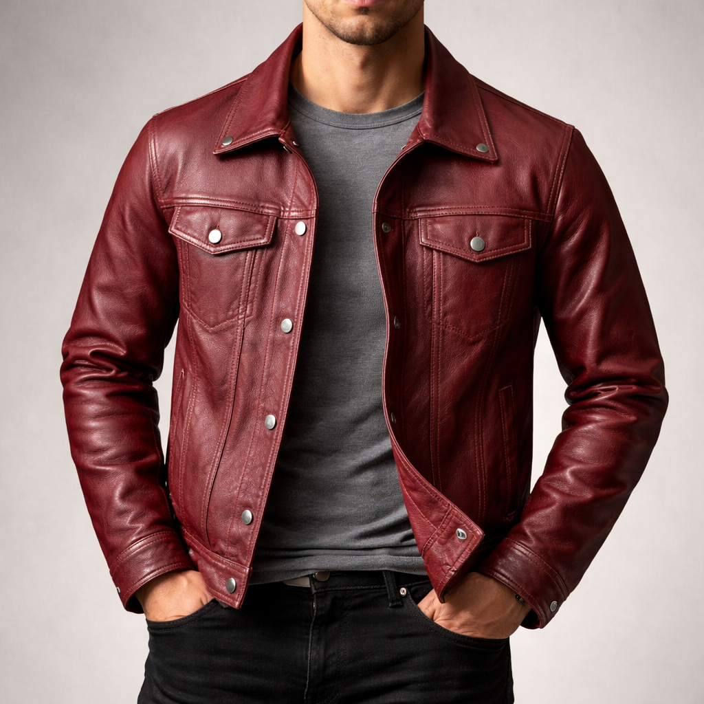 Como Vintage Leather Jacket