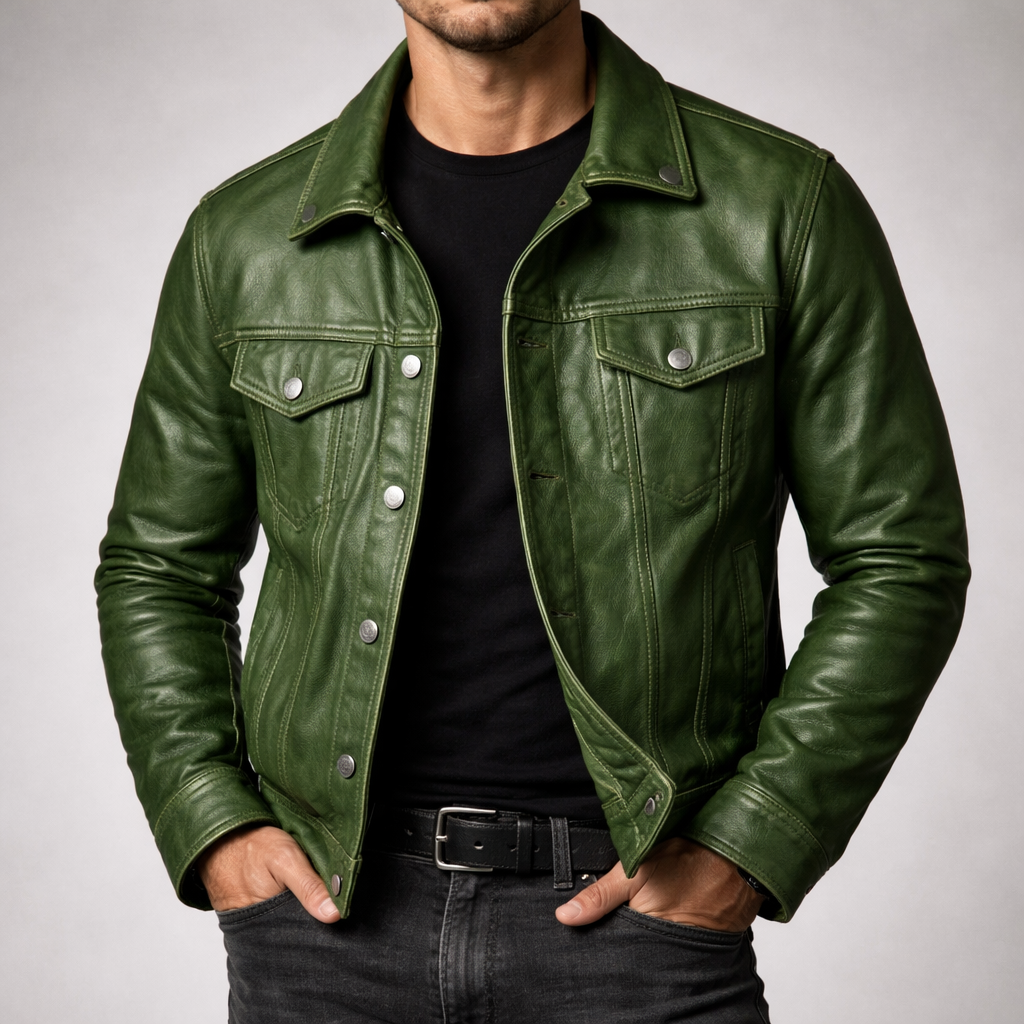 Como Vintage Leather Jacket