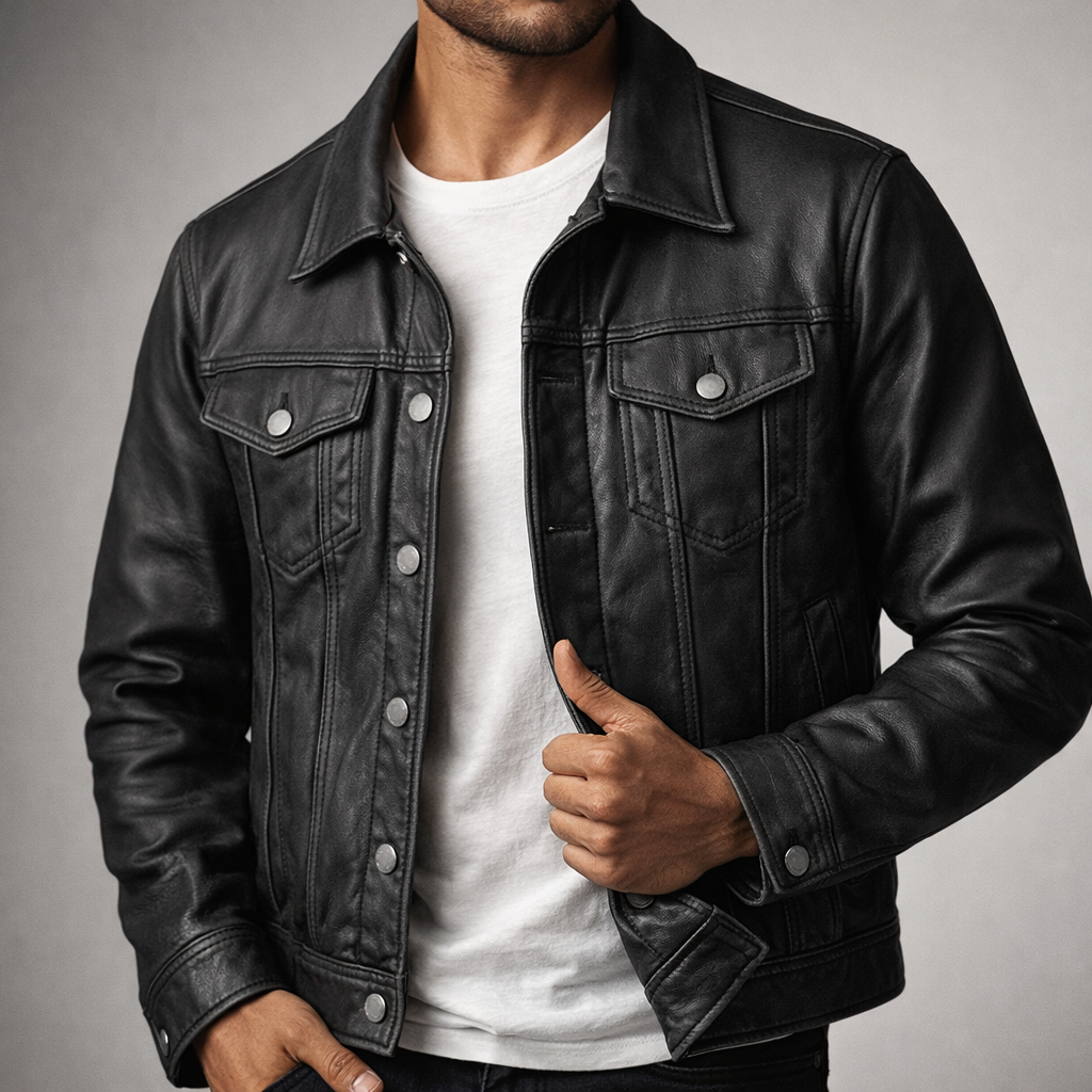 Como Vintage Leather Jacket