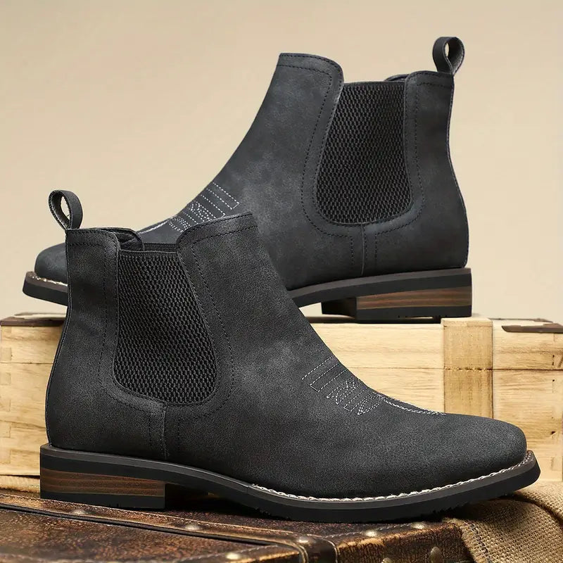 Ciedera Classic Leather Chelsea Boots