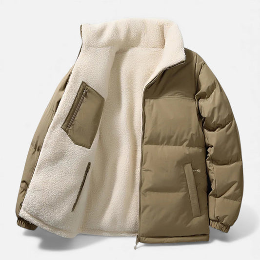Ciedera Reversible Sherpa-Lined Puffer Jacket