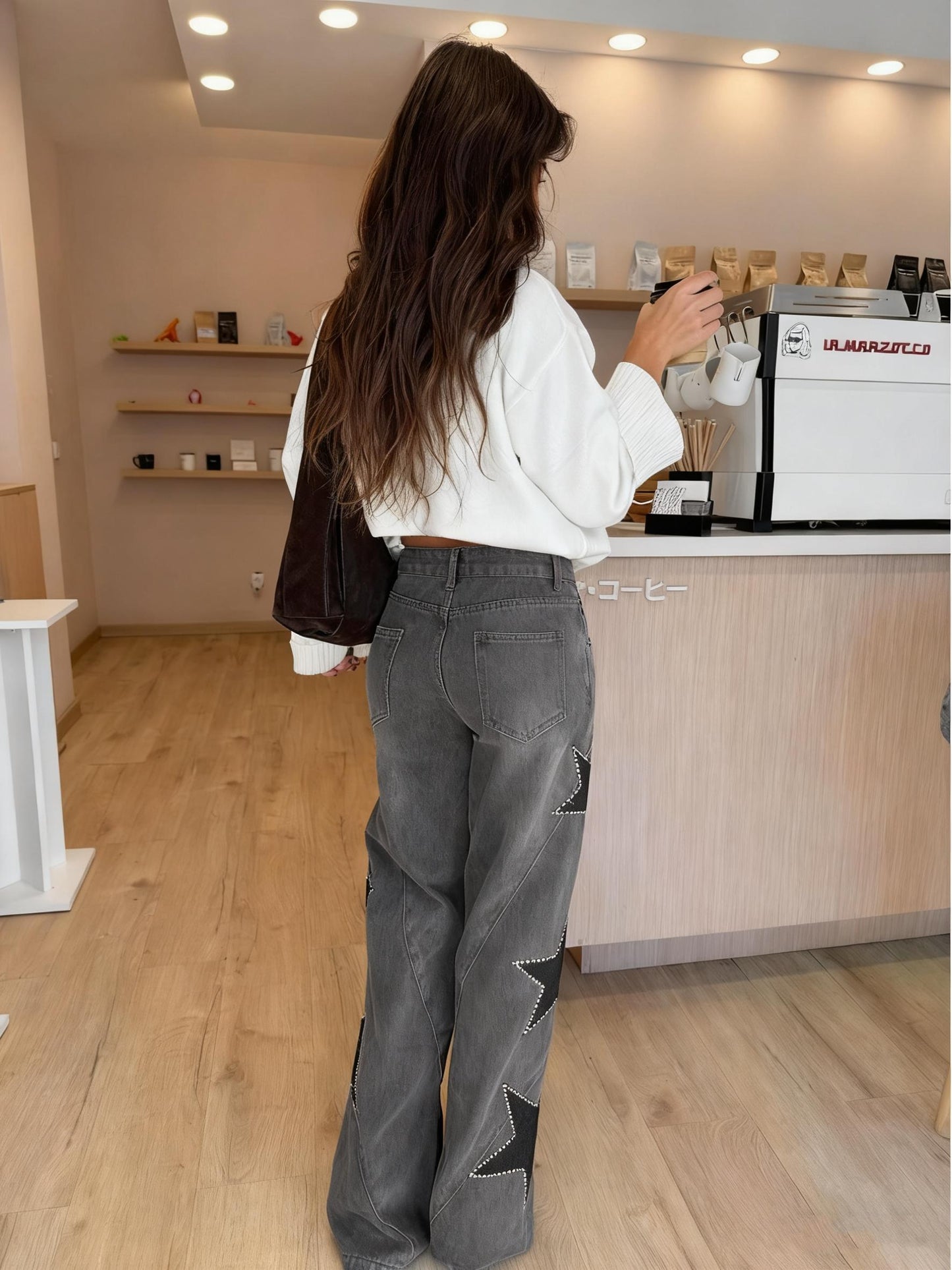 Cleo Star Straight Jeans