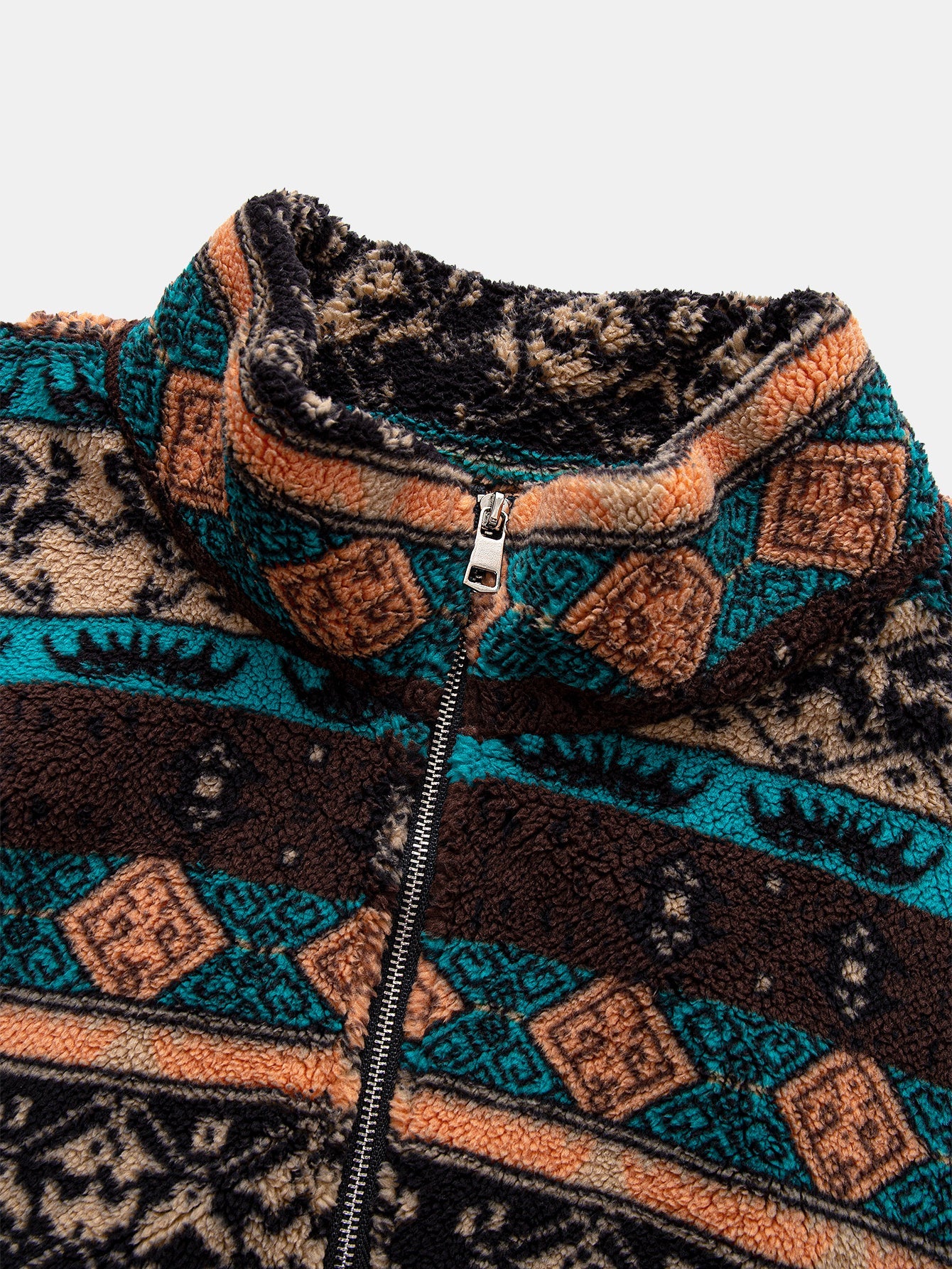 Dawn Aztec Quarter Zip Sweater