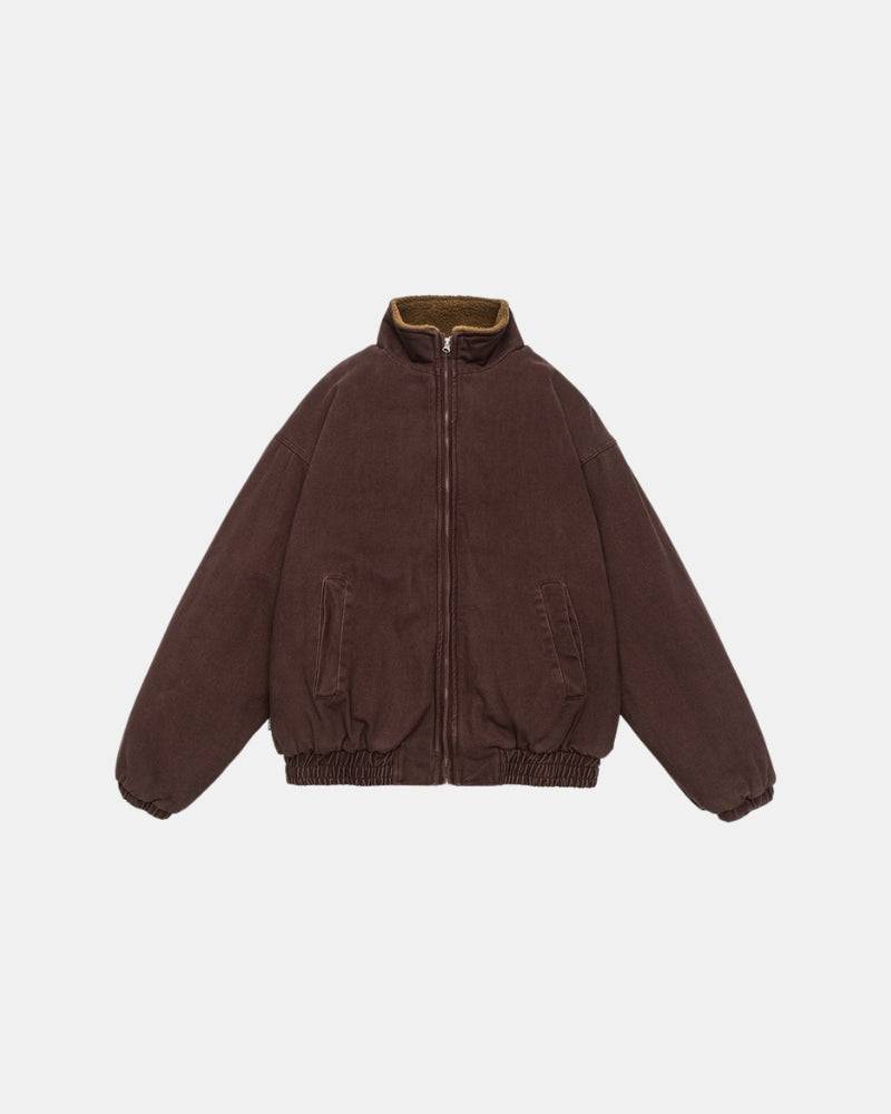 Milan Sherpa‑Lined Bomber Jacket