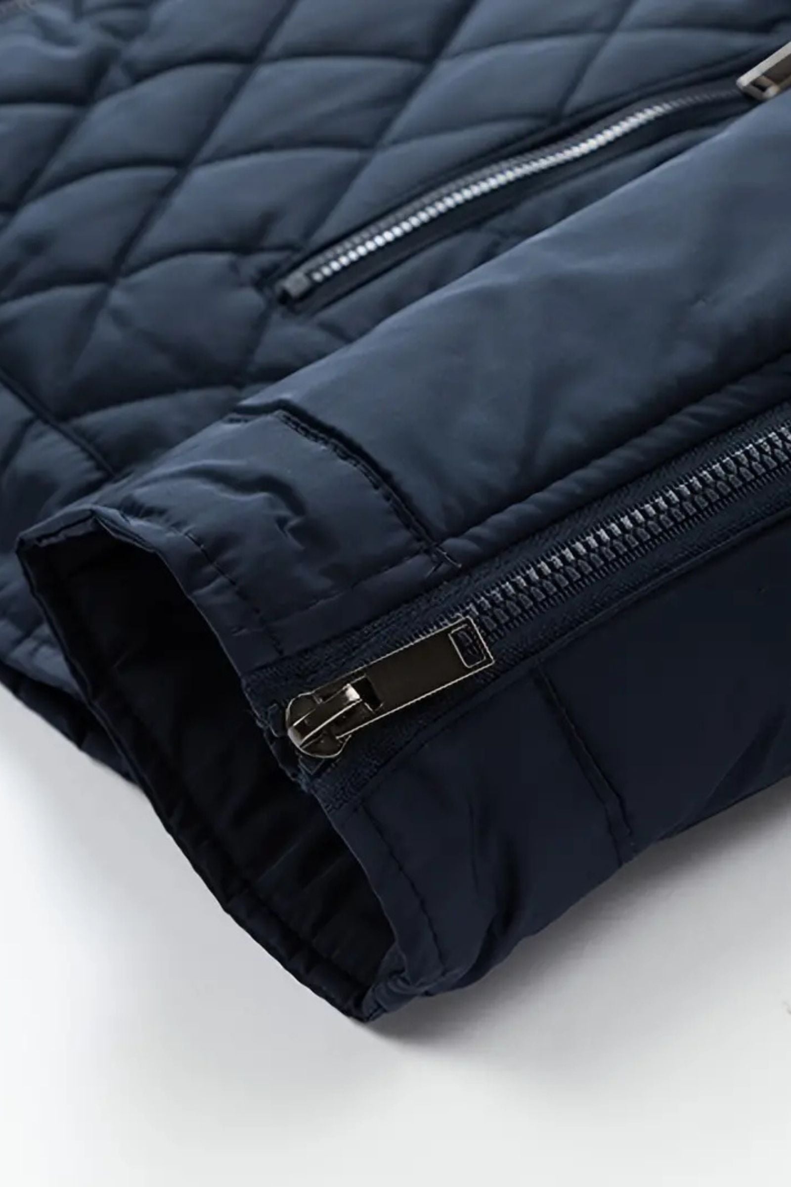 Ciedera Premium Classic Quilted Jacket Navy