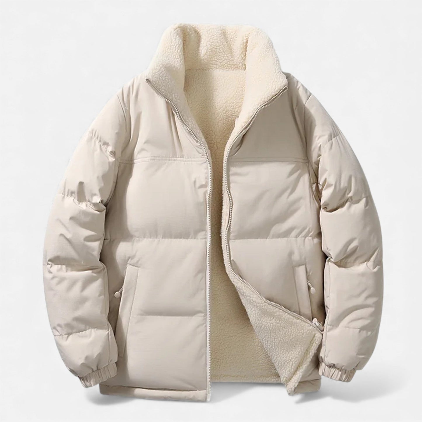 Ciedera Reversible Sherpa-Lined Puffer Jacket