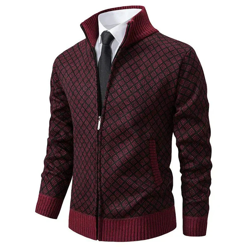 Ciedera Knitted Zip Cardigan