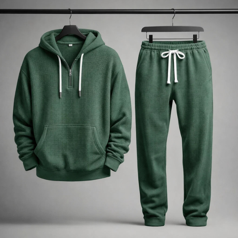 Russel Waffle-Knit Tracksuit