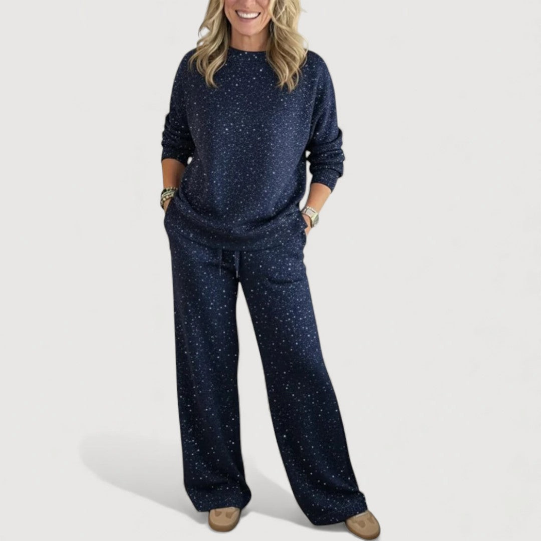 Ciedera Cozy Speckled Loungewear Set