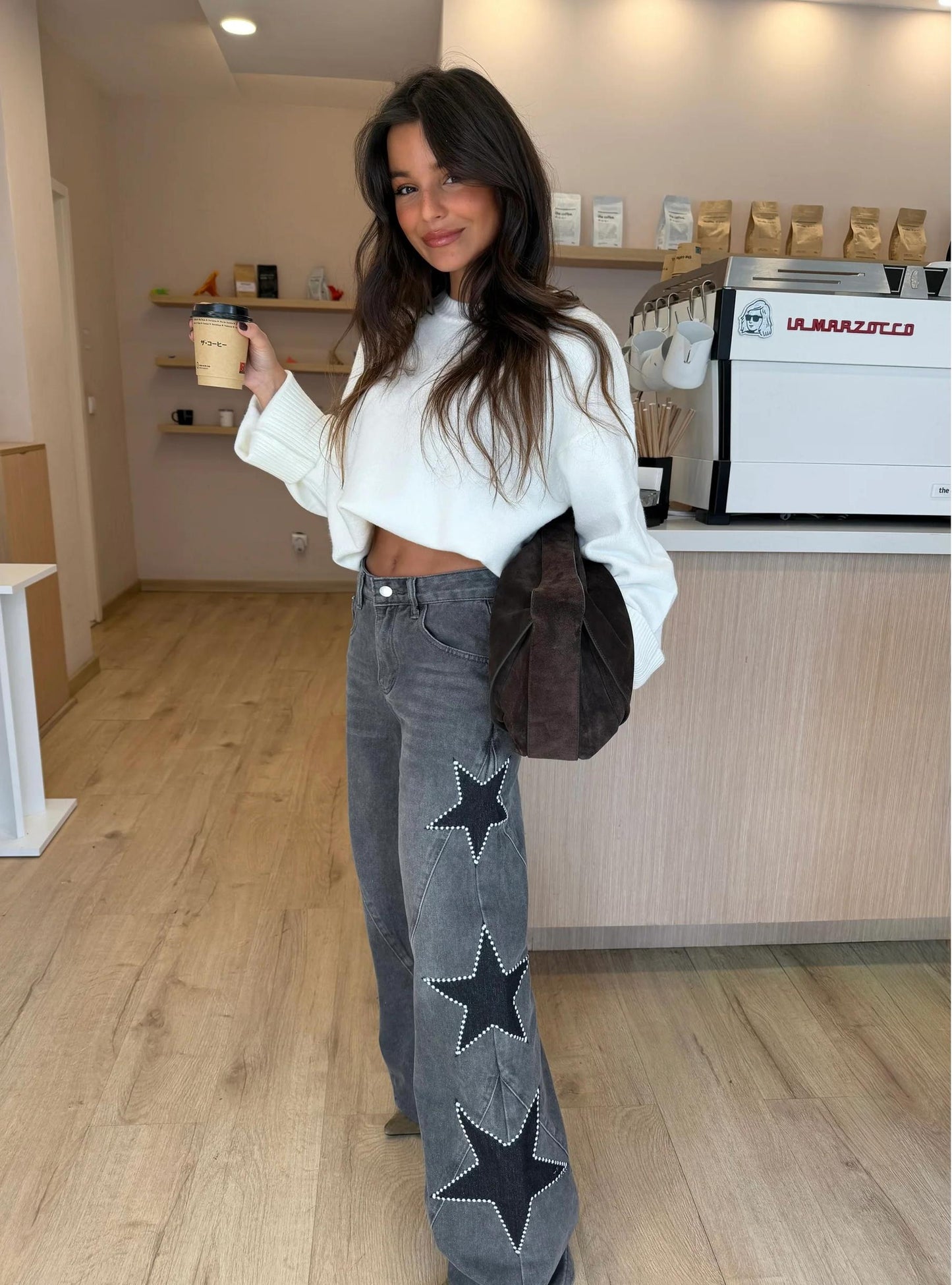 Cleo Star Straight Jeans