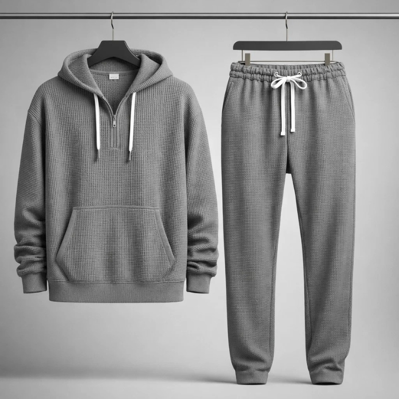 Russel Waffle-Knit Tracksuit