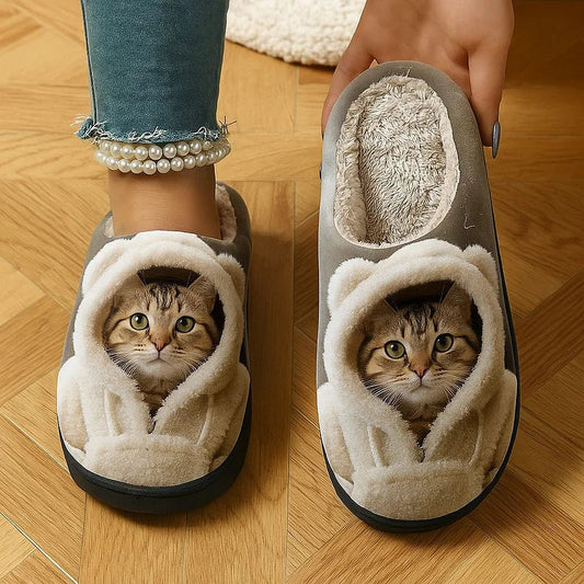 Ciedera Cozy Kitty Slippers