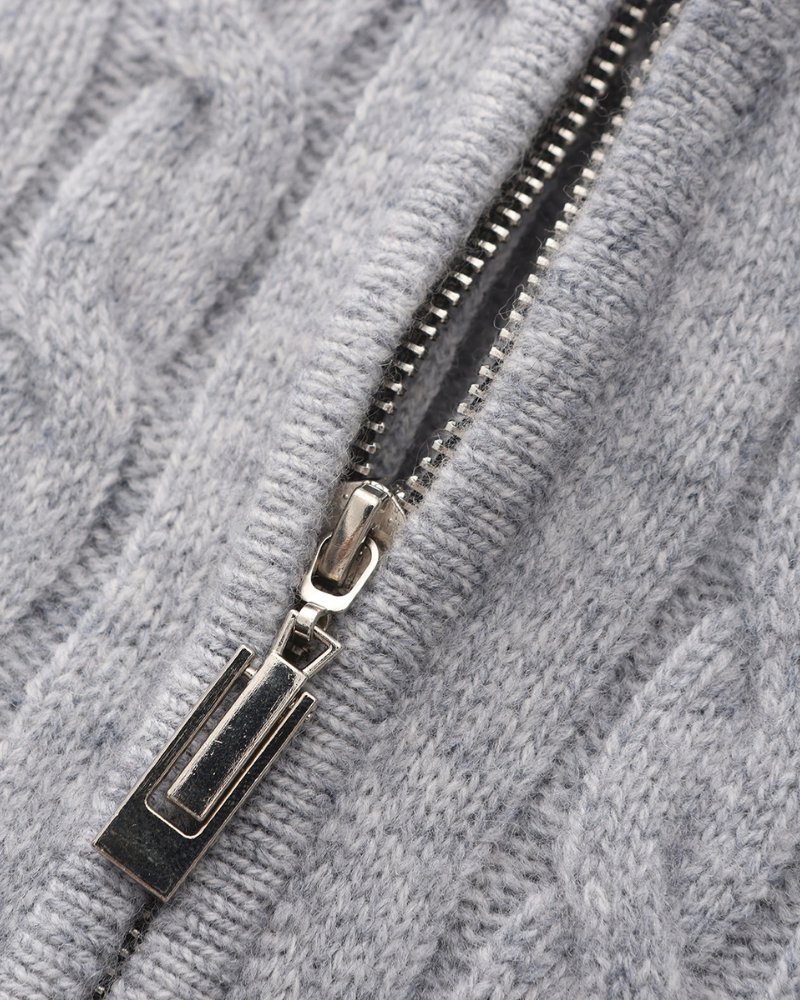 Ciedera Cashmere Woven Half Zip