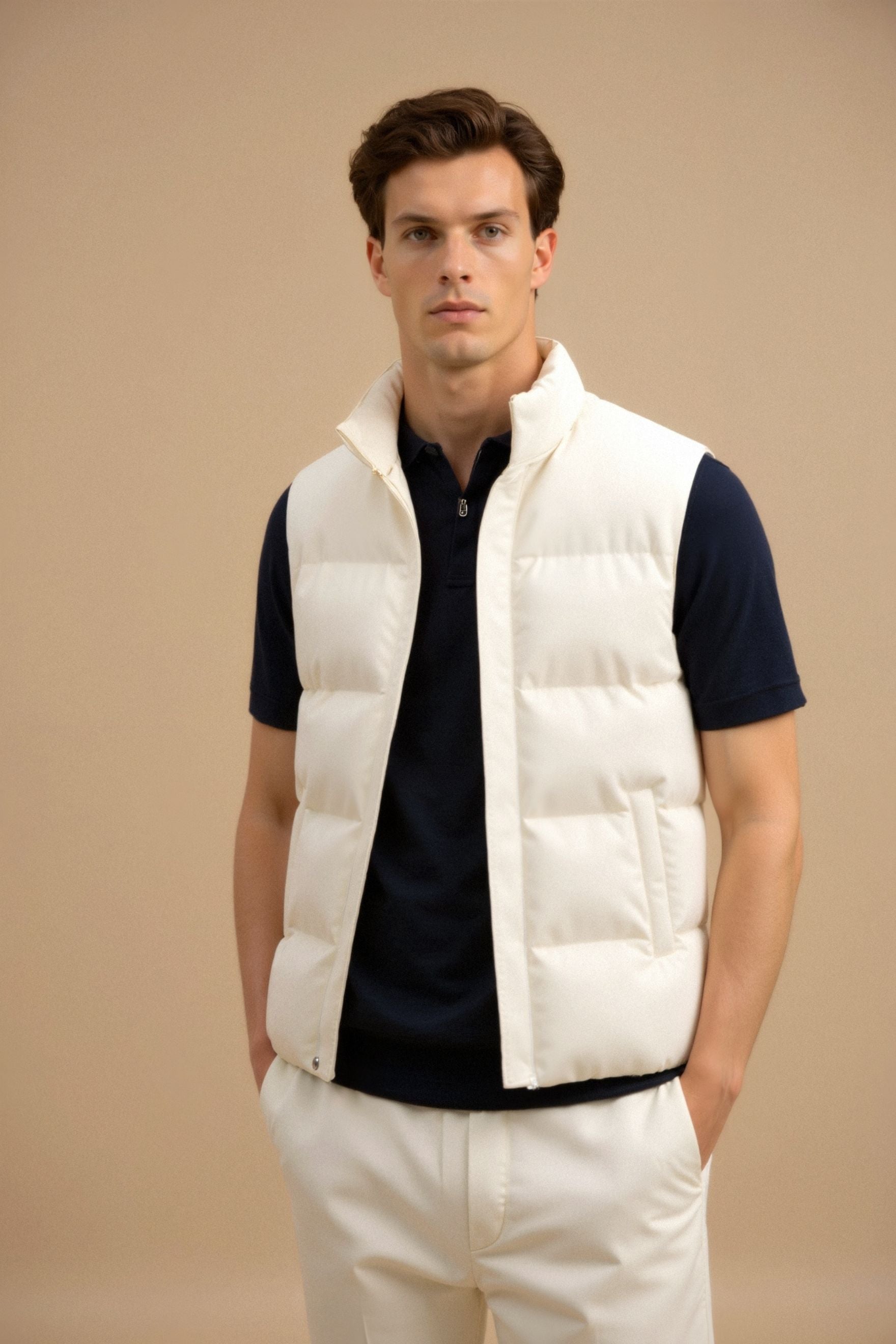 Ciedera Gilet Vest White