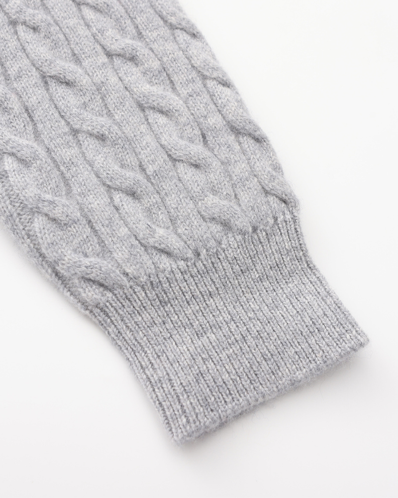 Ciedera Cashmere Woven Half Zip