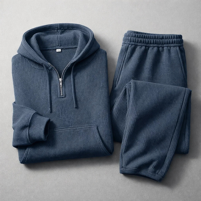Russel Waffle-Knit Tracksuit