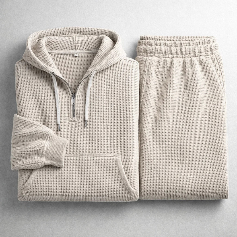 Russel Waffle-Knit Tracksuit