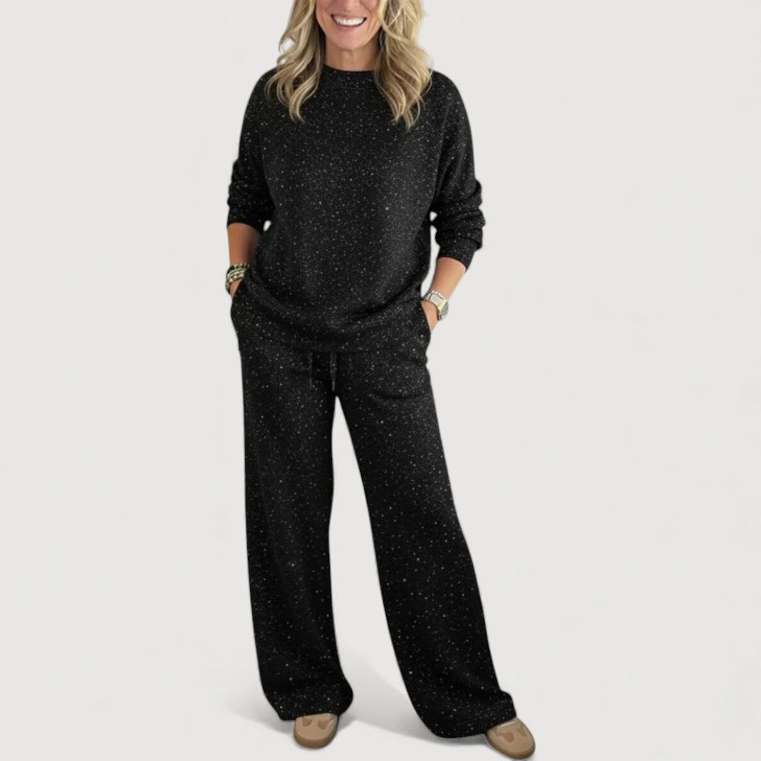 Ciedera Cozy Speckled Loungewear Set