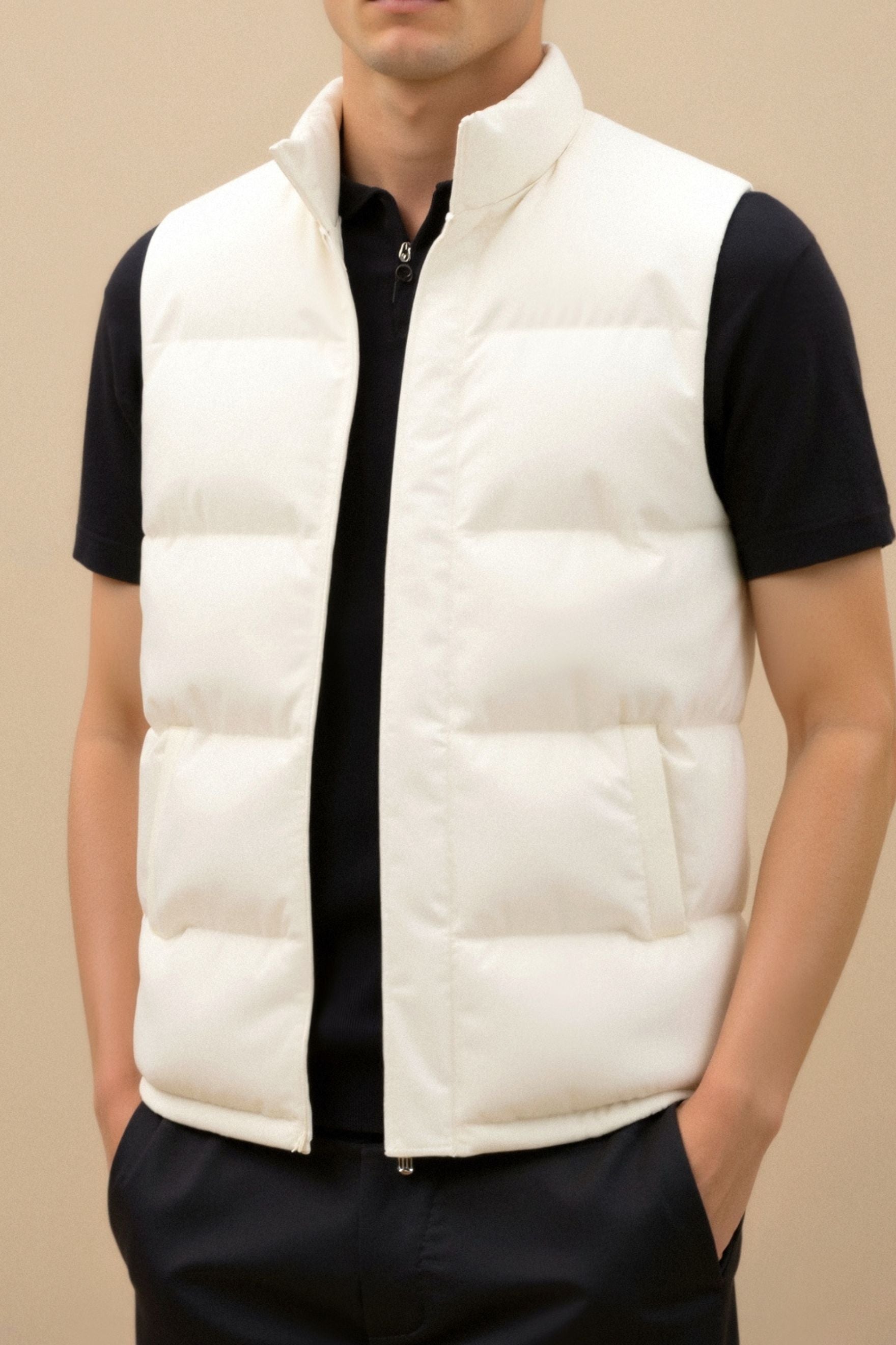 Ciedera Gilet Vest White