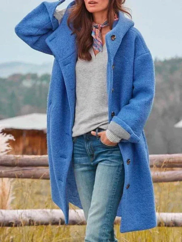 Ciedera Textured Button-Up Coat