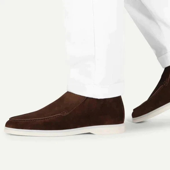 Ciedera Suede Mid Loafers