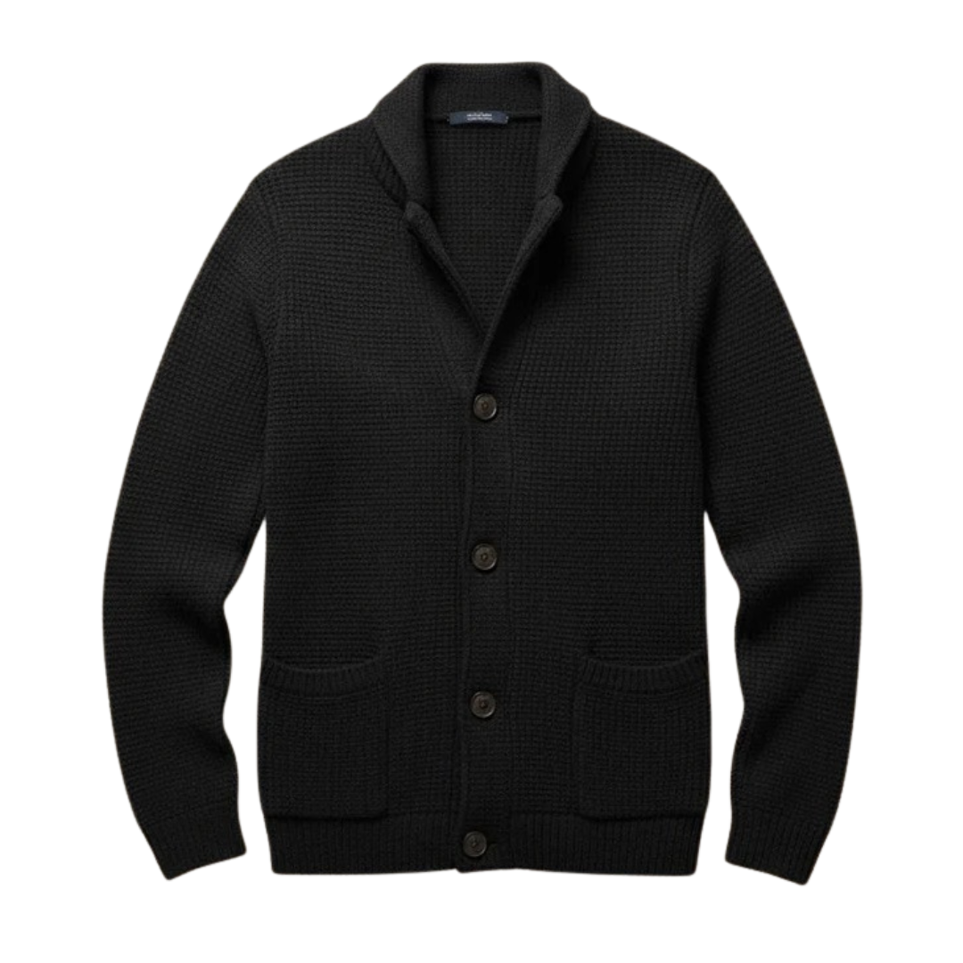 Jean Luc Refined Wool Cardigan