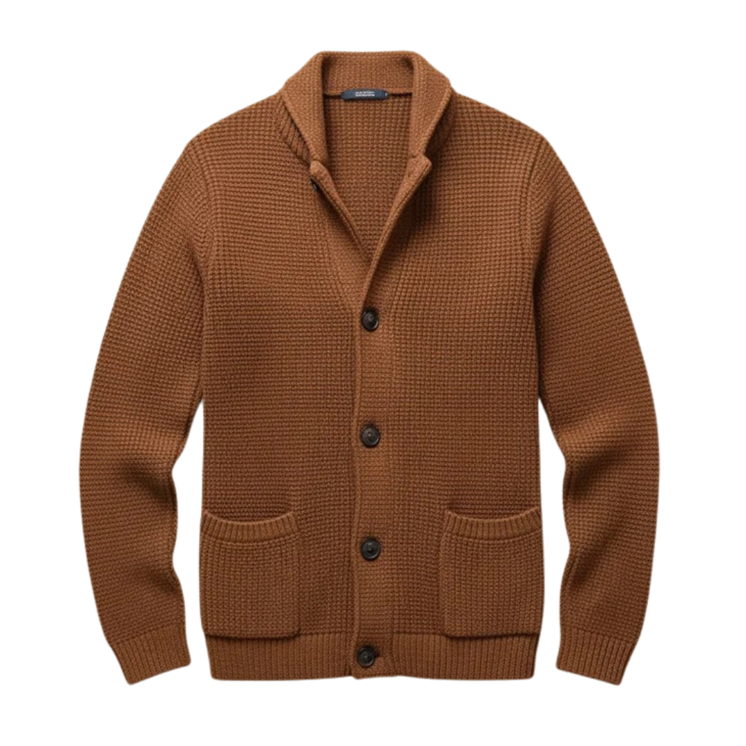 Jean Luc Refined Wool Cardigan