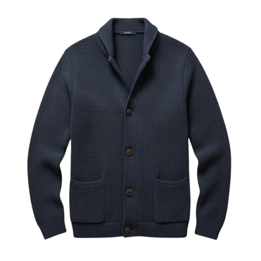 Jean Luc Refined Wool Cardigan
