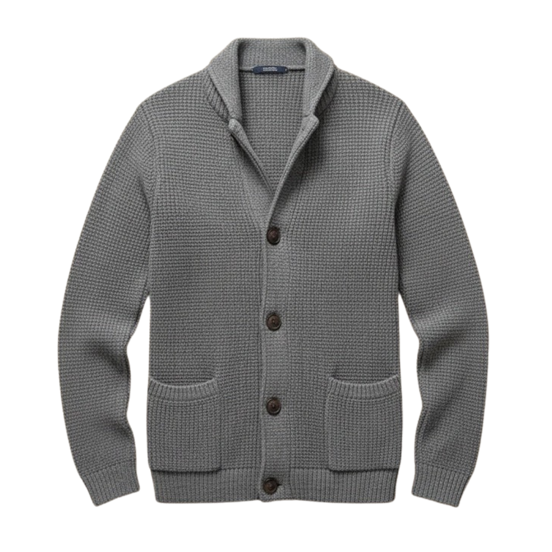 Jean Luc Refined Wool Cardigan