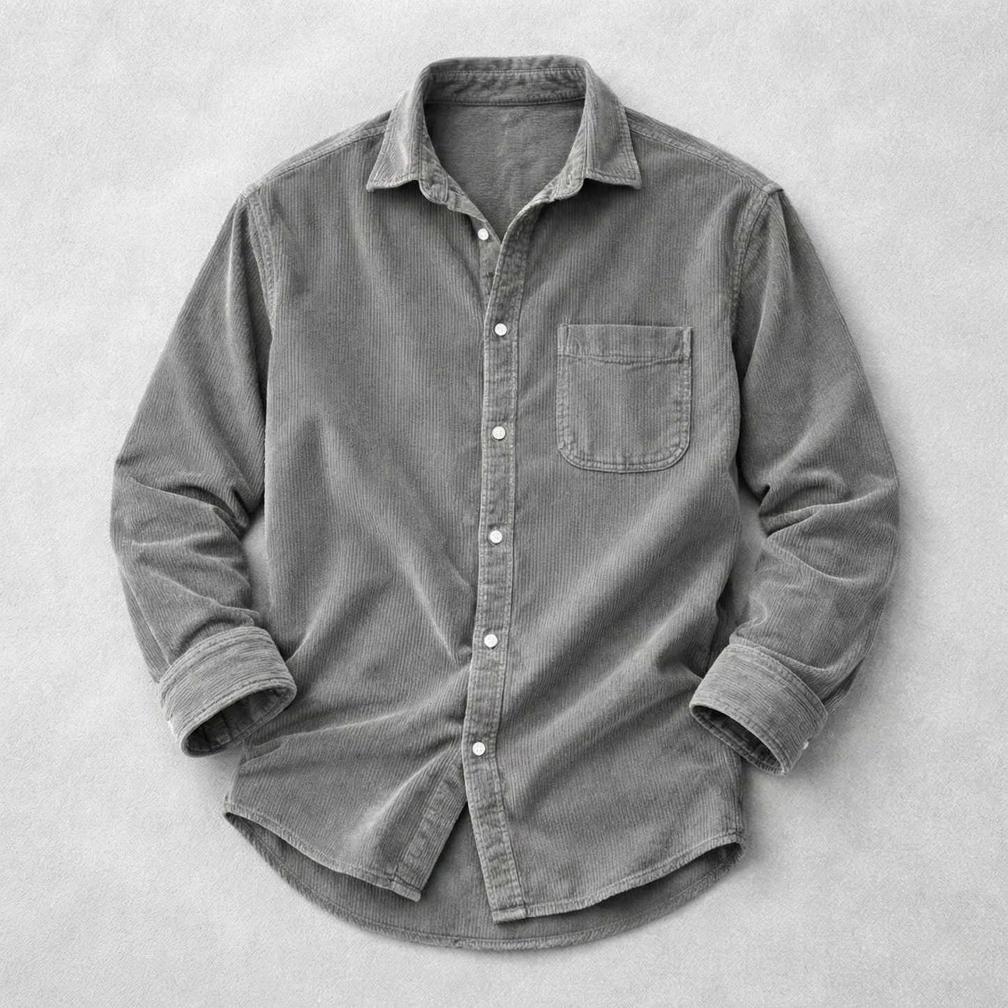 Barger Corduroy Button-Up Shirt