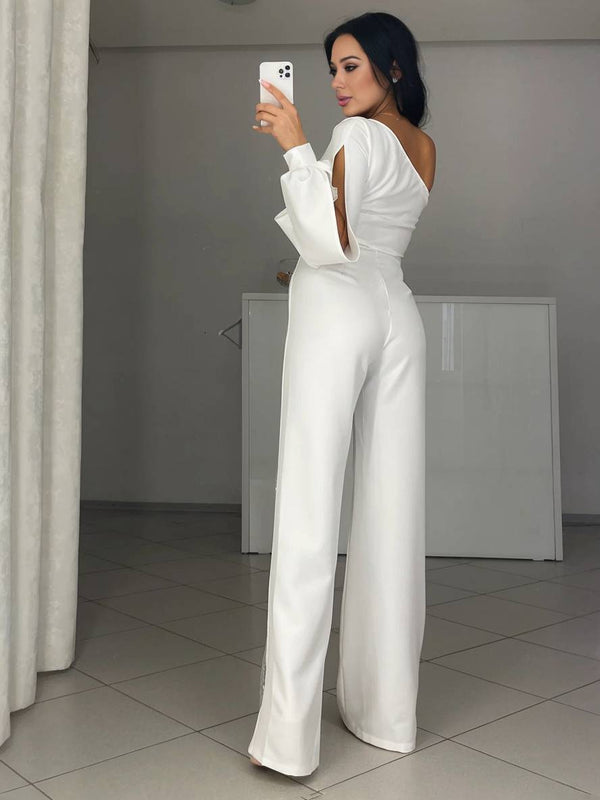 Ciedera One-Shoulder Jumpsuit