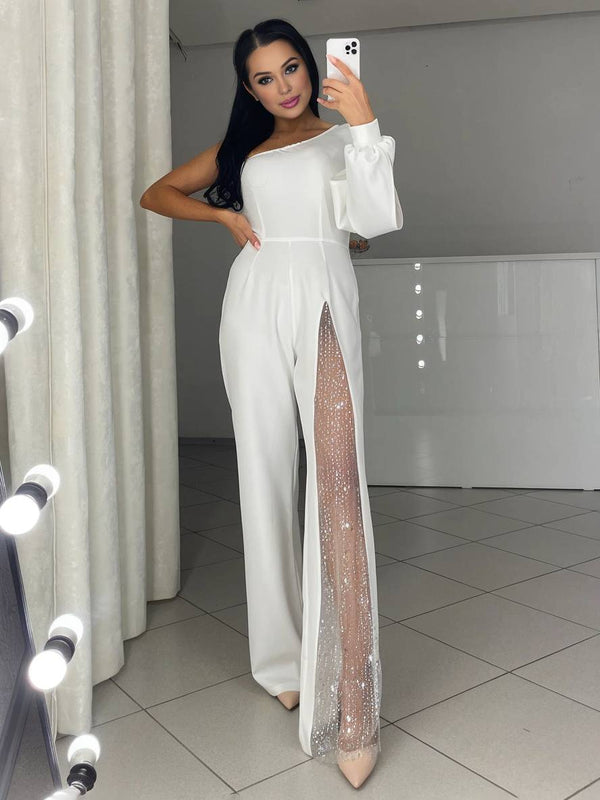 Ciedera One-Shoulder Jumpsuit