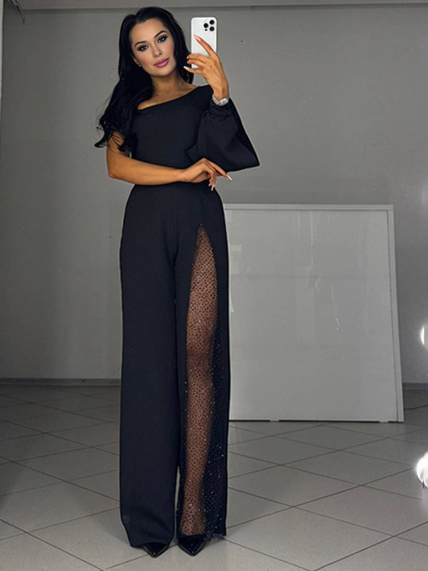Ciedera One-Shoulder Jumpsuit