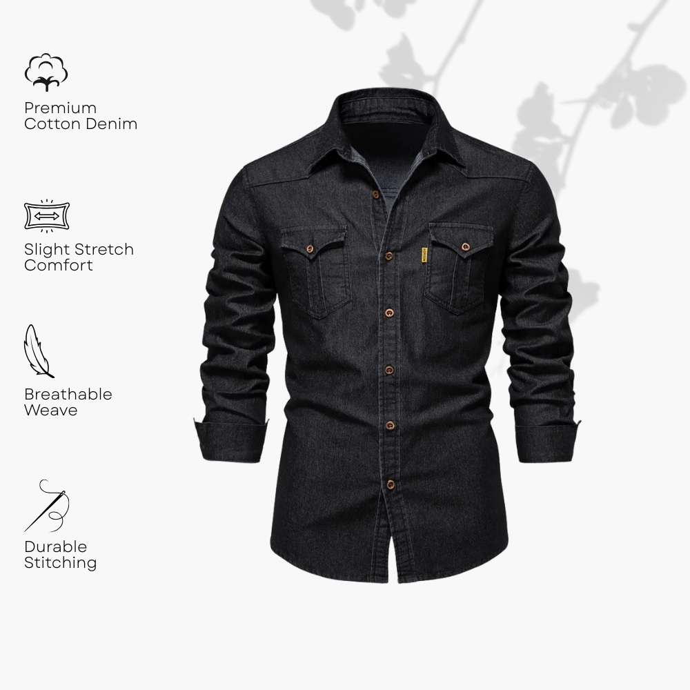 Kilian High-Quality Cotton Denim Shirt